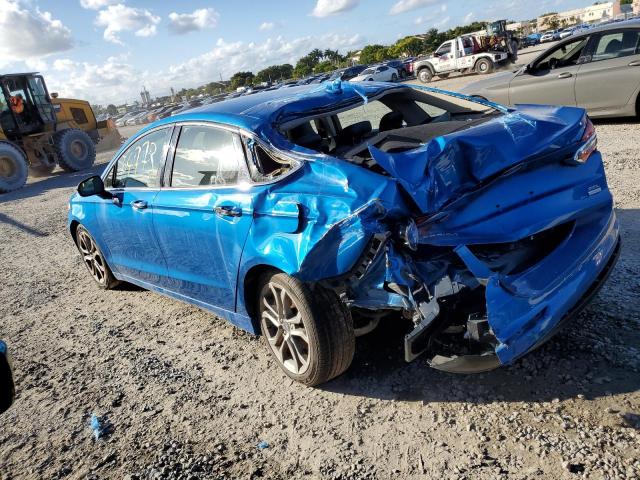 Image 2 of 2019 FORD FUSION SEL 2019 with VIN 3FA6P0CD0KR254580