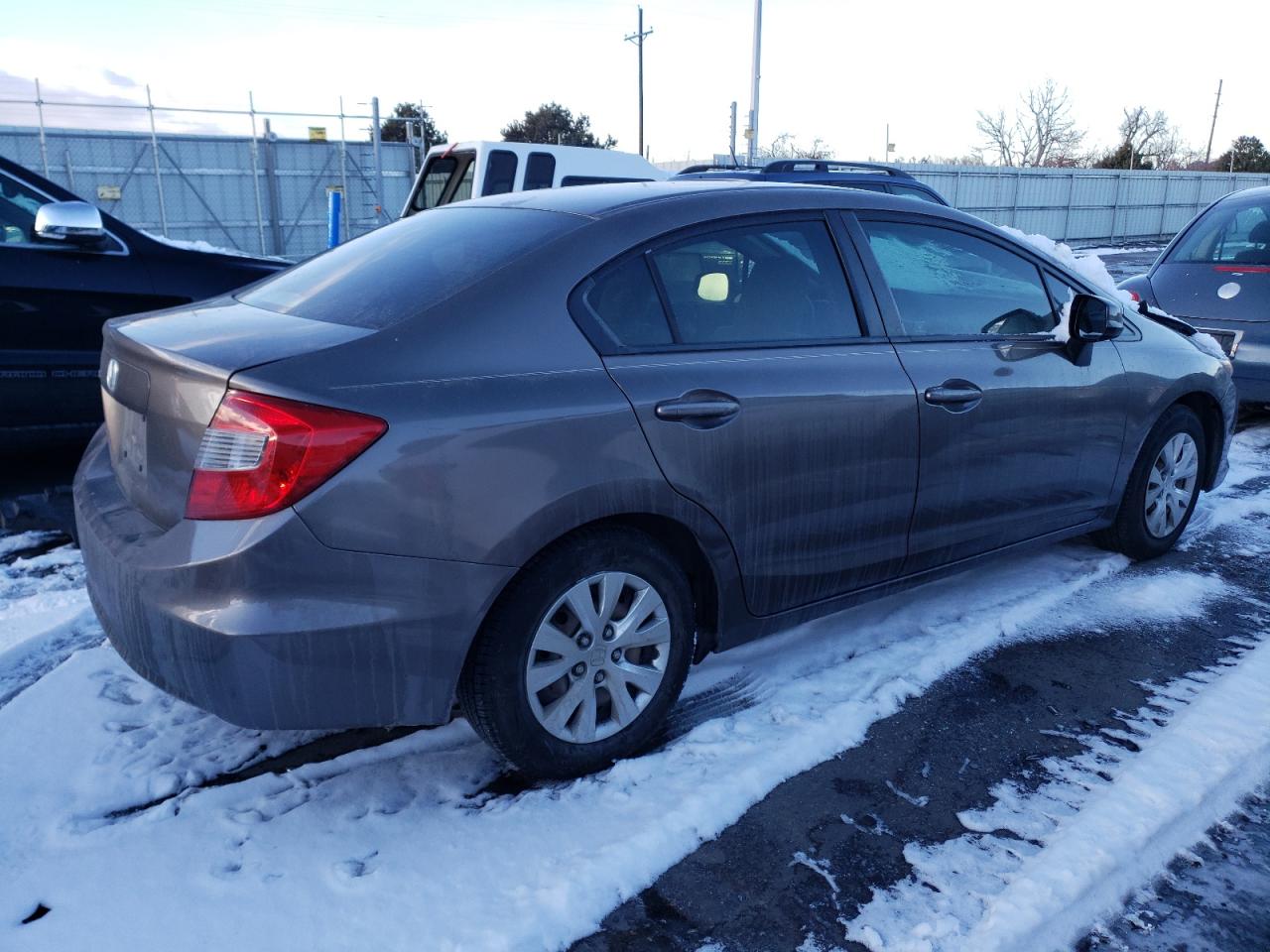 Image 3 of 2012 HONDA CIVIC LX 2012 with VIN 2HGFB2F56CH603040