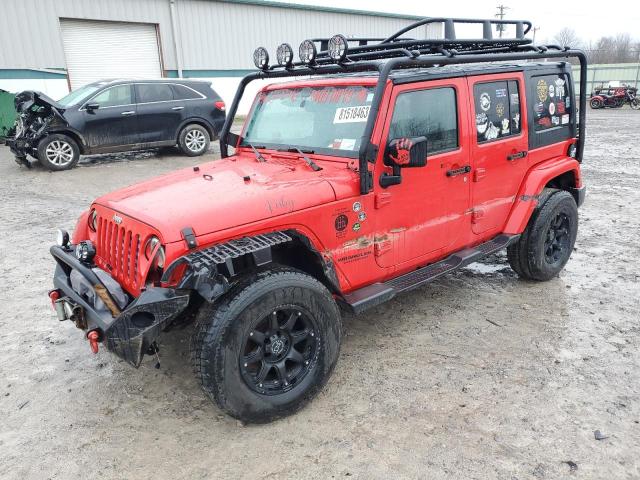 Image 1 of 2015 JEEP WRANGLER UNLIMITED SAHARA 2015 with VIN 1C4BJWEG3FL531618