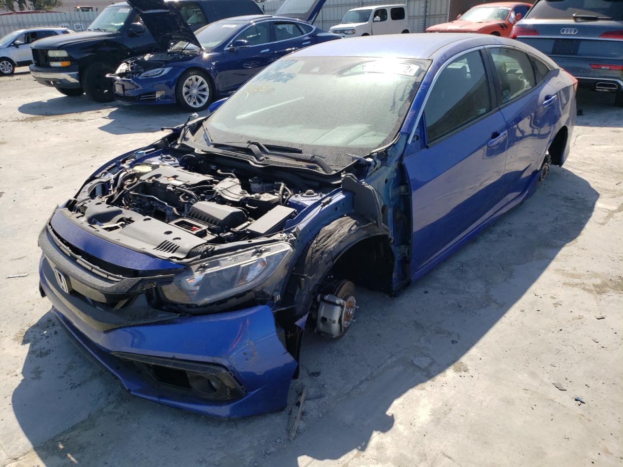 Image 2 of 2020 HONDA CIVIC SPORT 2020 with VIN 2HGFC2F83LH564818