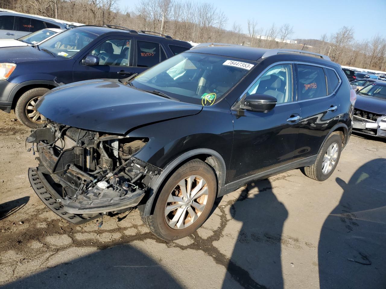Image 1 of 2016 NISSAN ROGUE S 2016 with VIN KNMAT2MV8GP610372