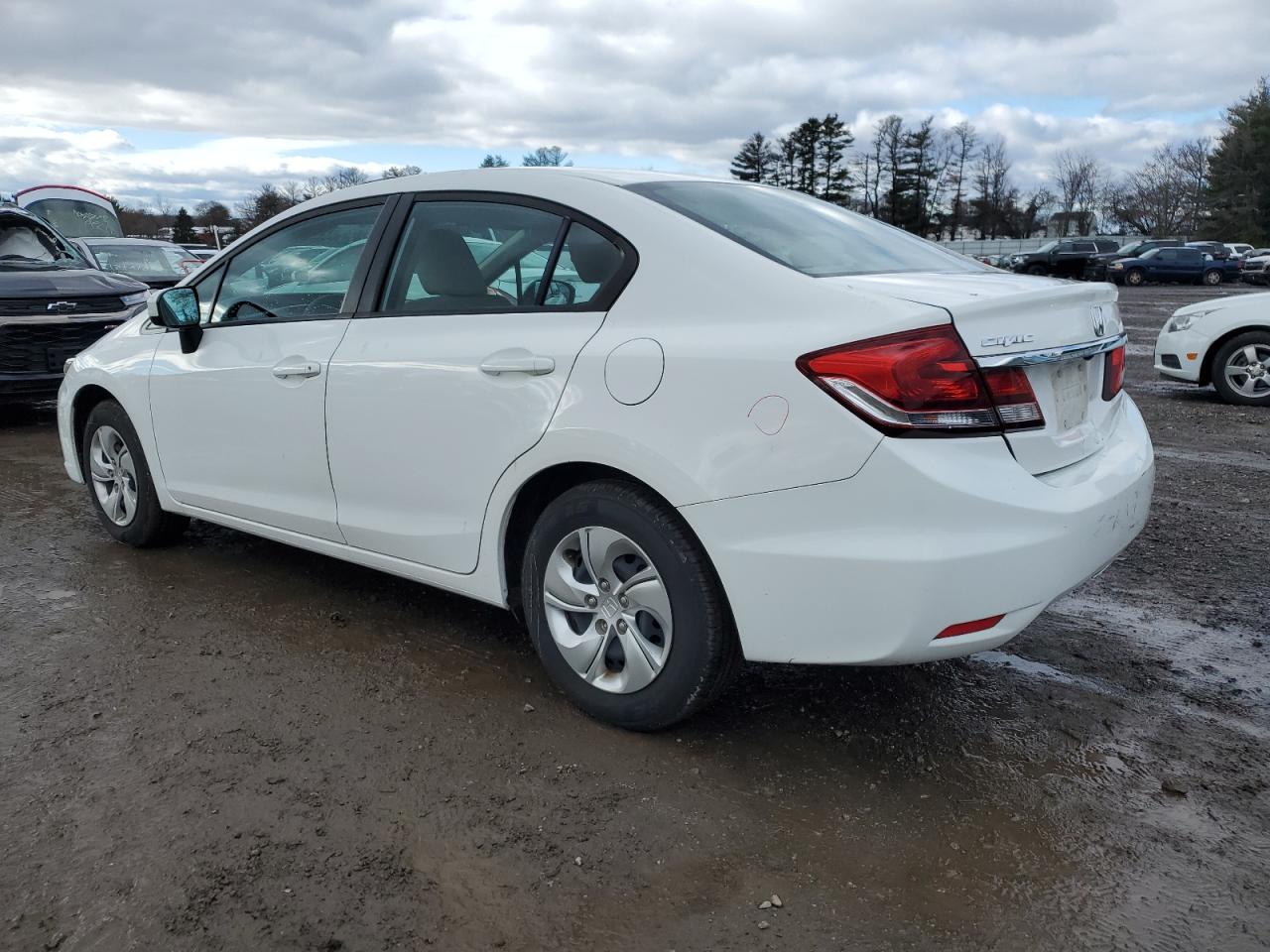 Image 2 of 2014 HONDA CIVIC LX 2014 with VIN 2HGFB2F56EH508870