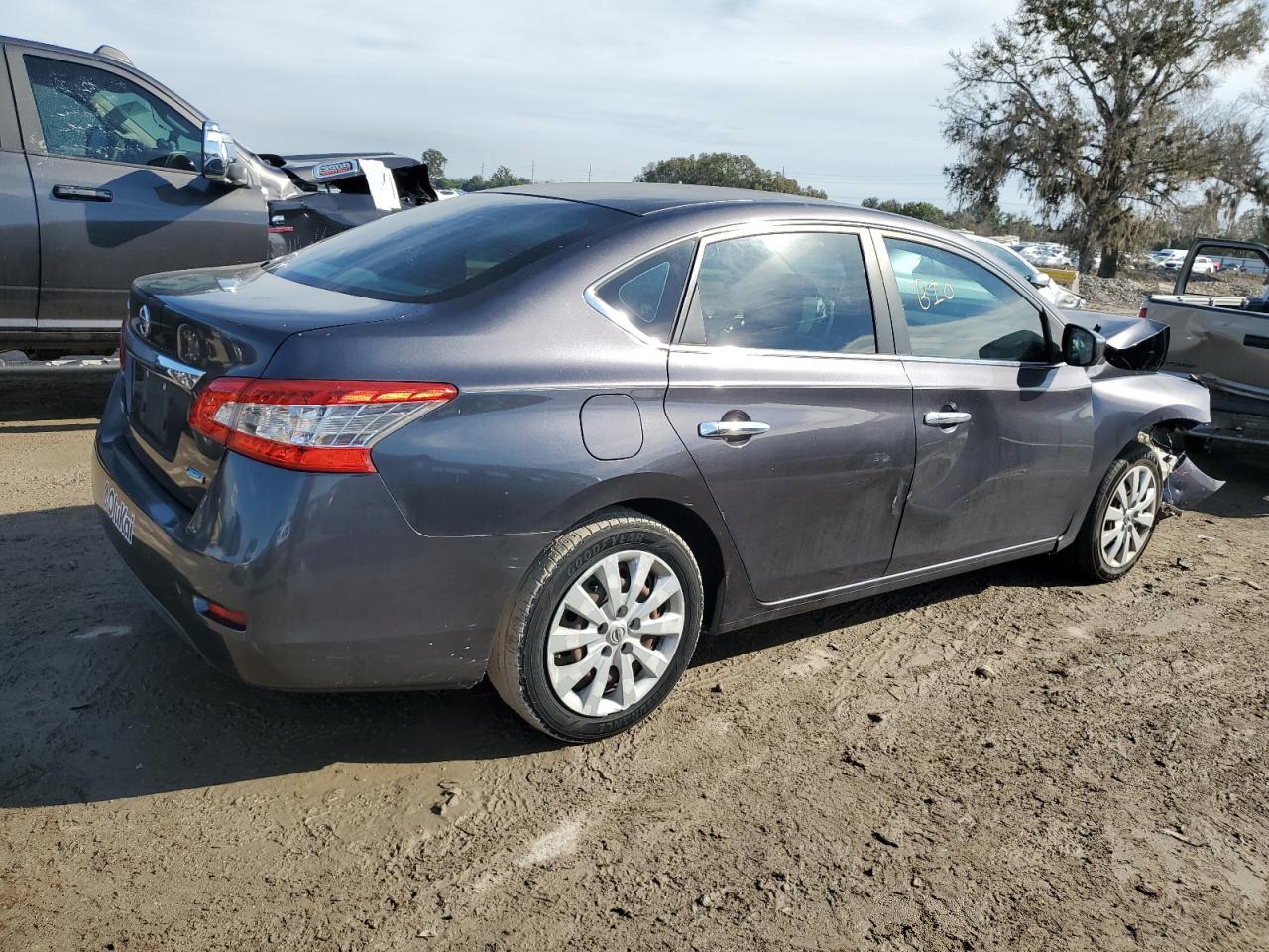 Image 3 of 2014 NISSAN SENTRA S 2014 with VIN 3N1AB7AP3EY255017