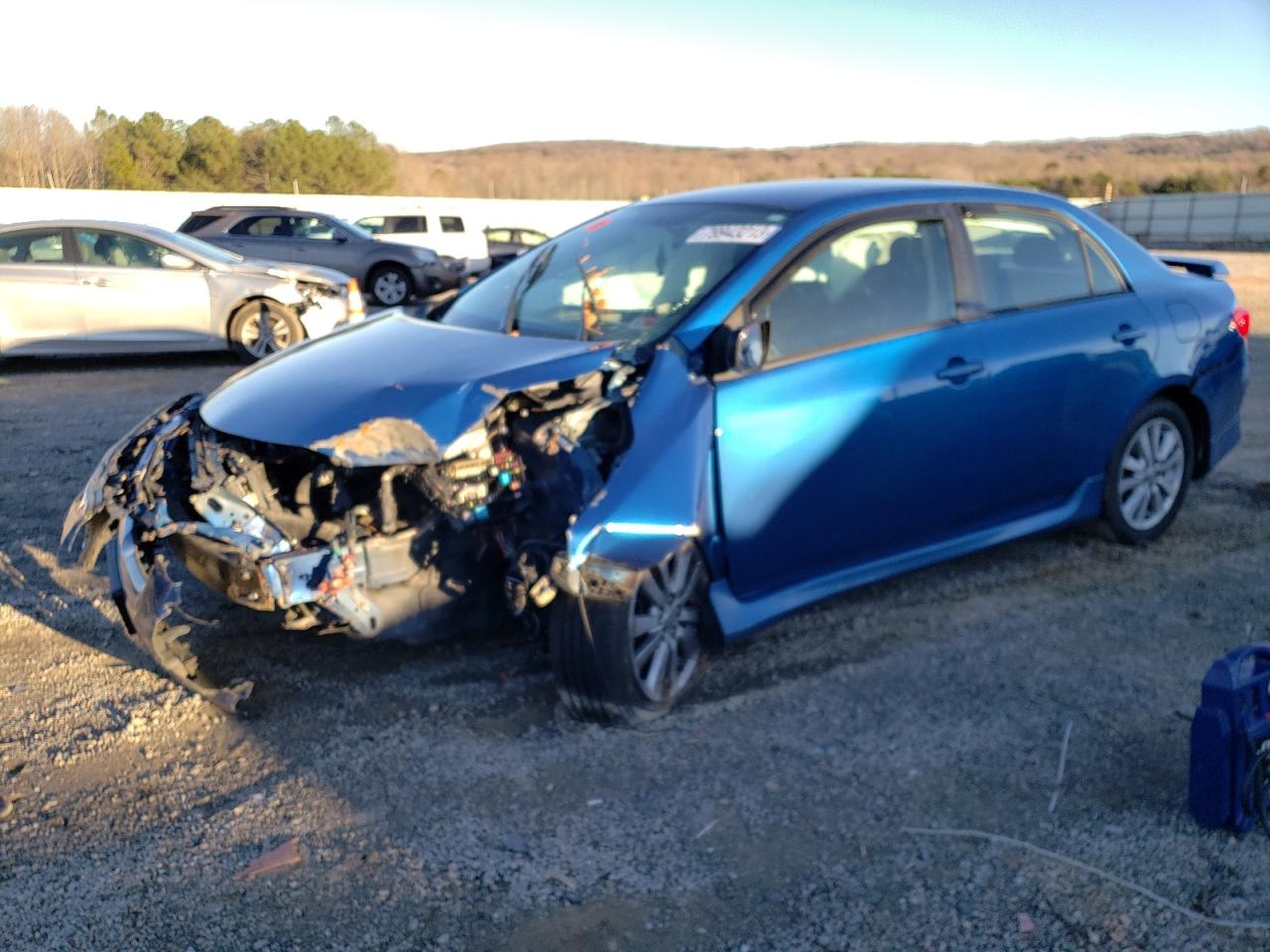 Image 1 of 2009 TOYOTA COROLLA BASE 2009 with VIN 2T1BU40E49C052671