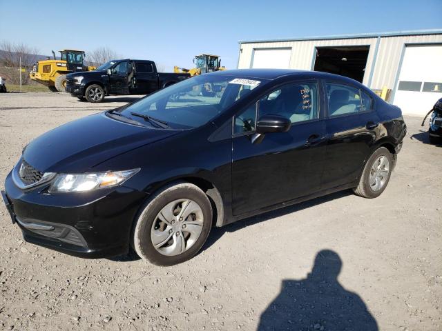 Image 1 of 2014 HONDA CIVIC LX 2014 with VIN 2HGFB2F53EH503349