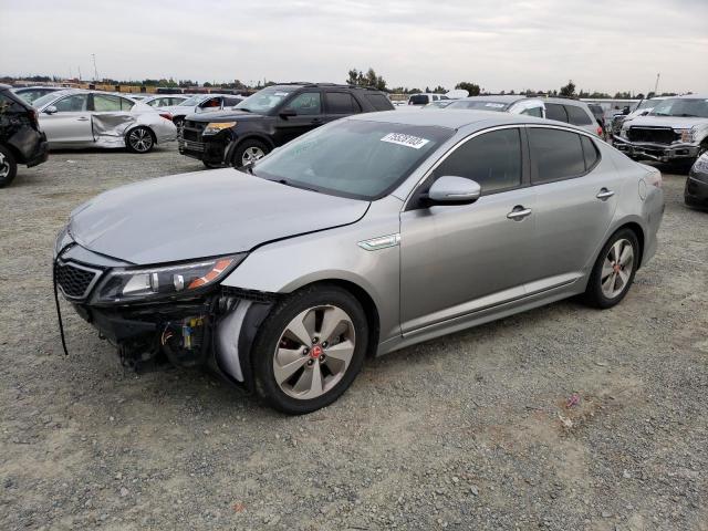Image 1 of 2015 KIA OPTIMA HYBRID 2015 with VIN KNAGN4AD0F5090218