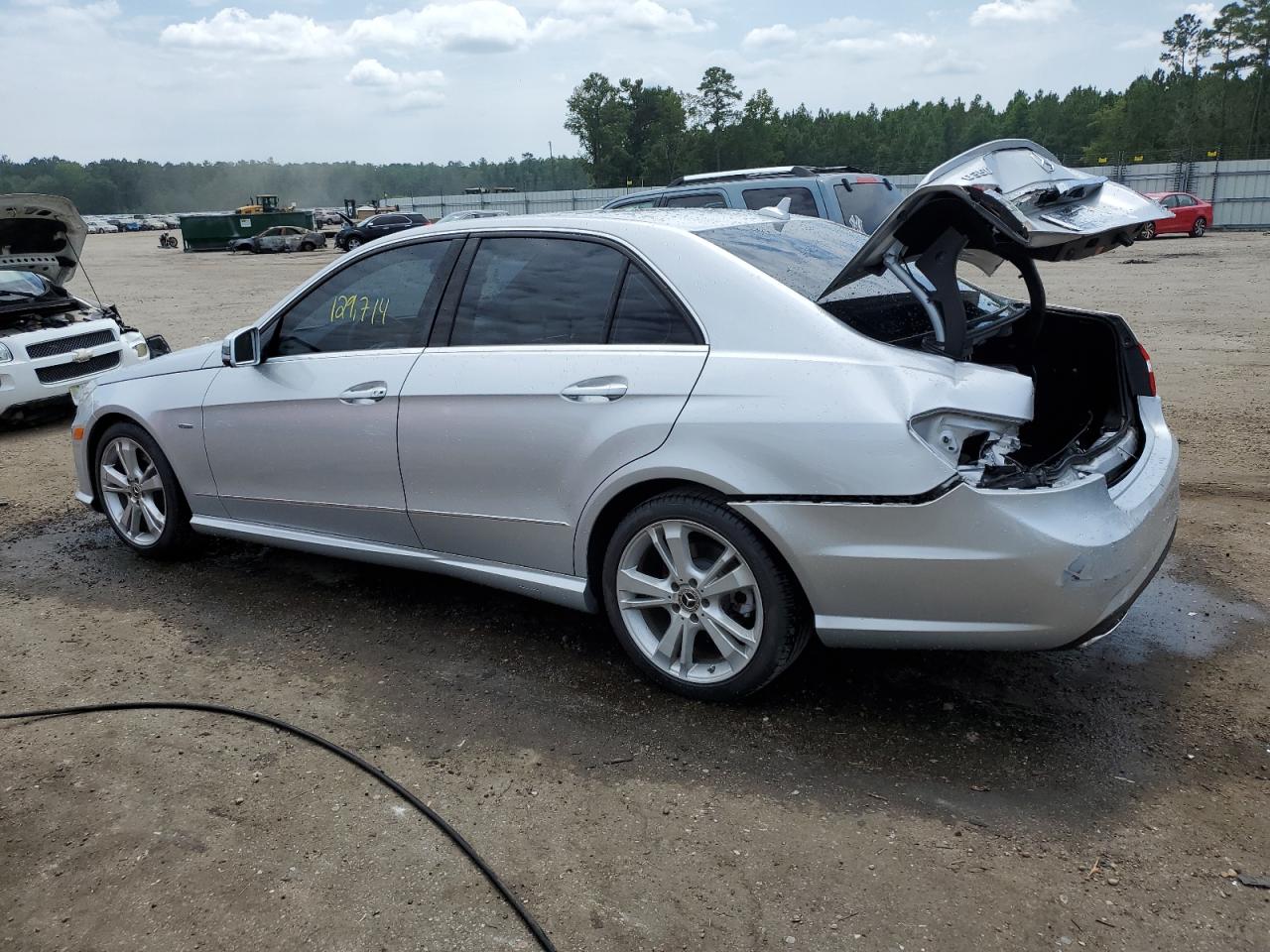 Image 2 of 2012 MERCEDES-BENZ E 350 2012 with VIN WDDHF5KB0CA657656