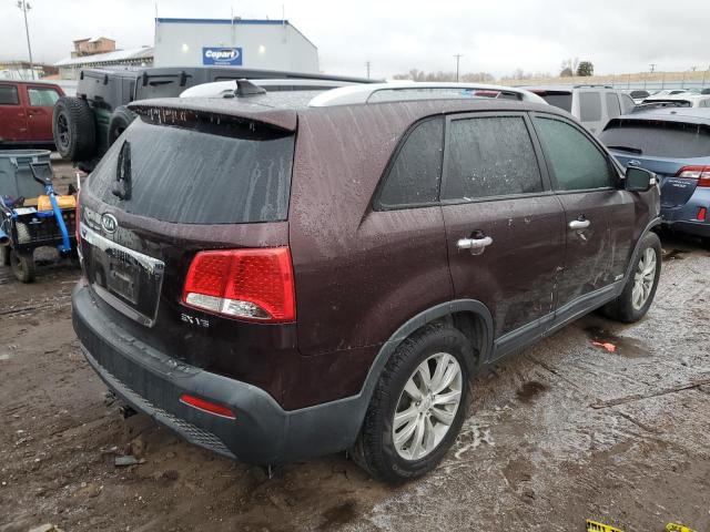 Image 3 of 2011 KIA SORENTO EX 2011 with VIN 5XYKUDA21BG051458