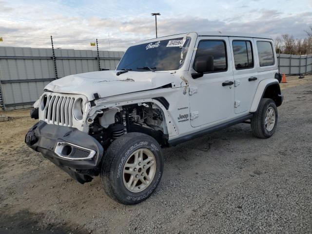 Image 1 of 2018 JEEP WRANGLER UNLIMITED SAHARA 2018 with VIN 1C4HJXEN0JW307437