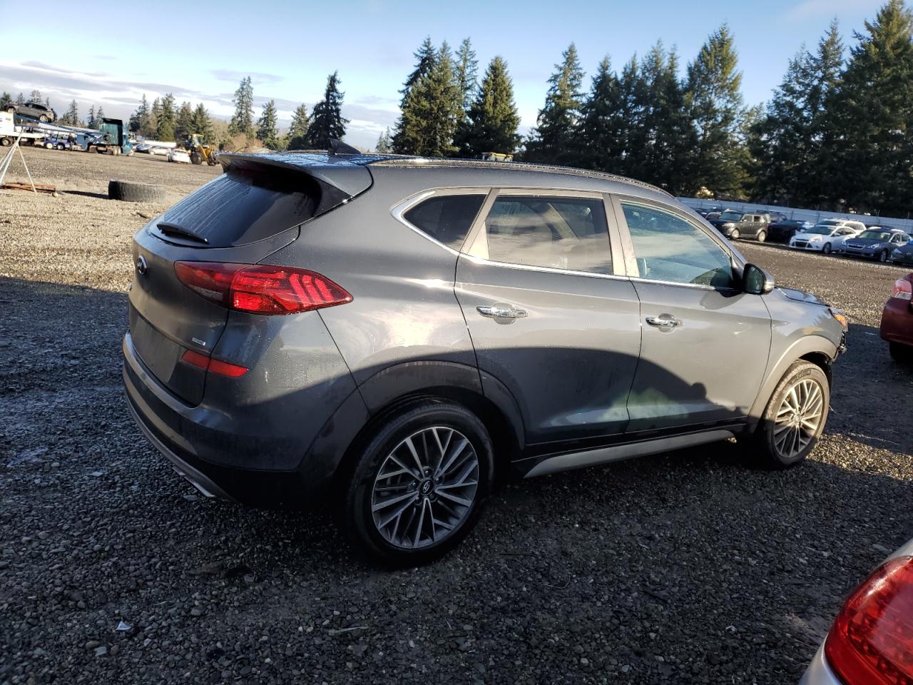 Image 3 of 2021 HYUNDAI TUCSON LIMITED 2021 with VIN KM8J3CAL4MU383117
