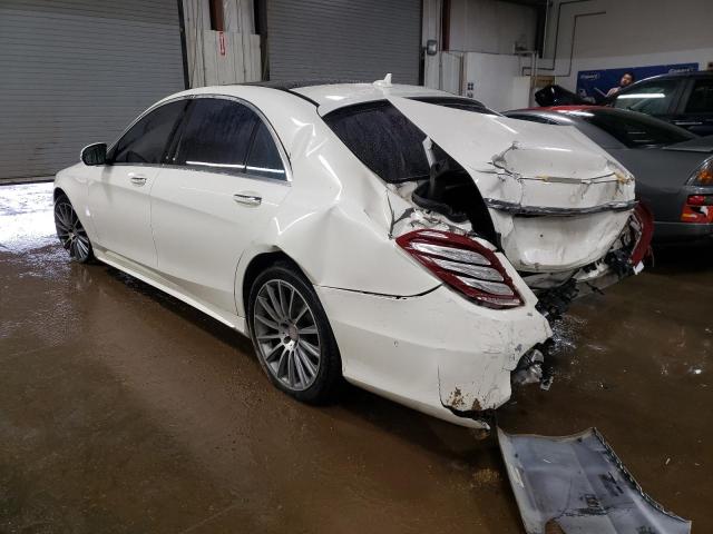 Image 2 of 2014 MERCEDES-BENZ S 550 4MATIC 2014 with VIN WDDUG8FB3EA050760