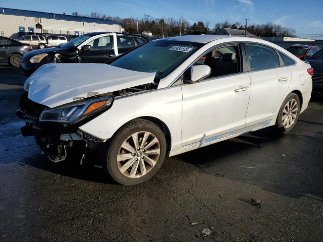 Image 1 of 2017 HYUNDAI SONATA SPORT 2017 with VIN 5NPE34AF0HH547291