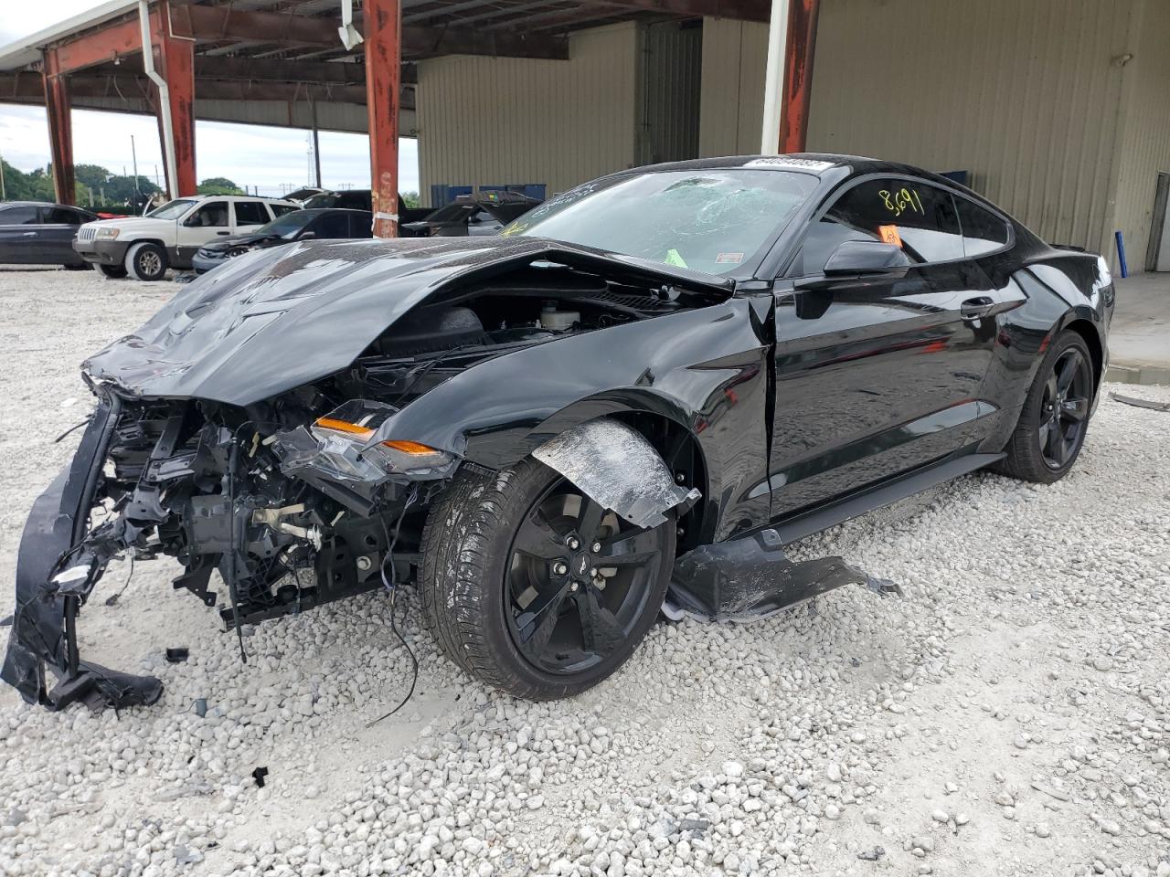 Image 2 of 2021 FORD MUSTANG  2021 with VIN 1FA6P8TH1M5138246