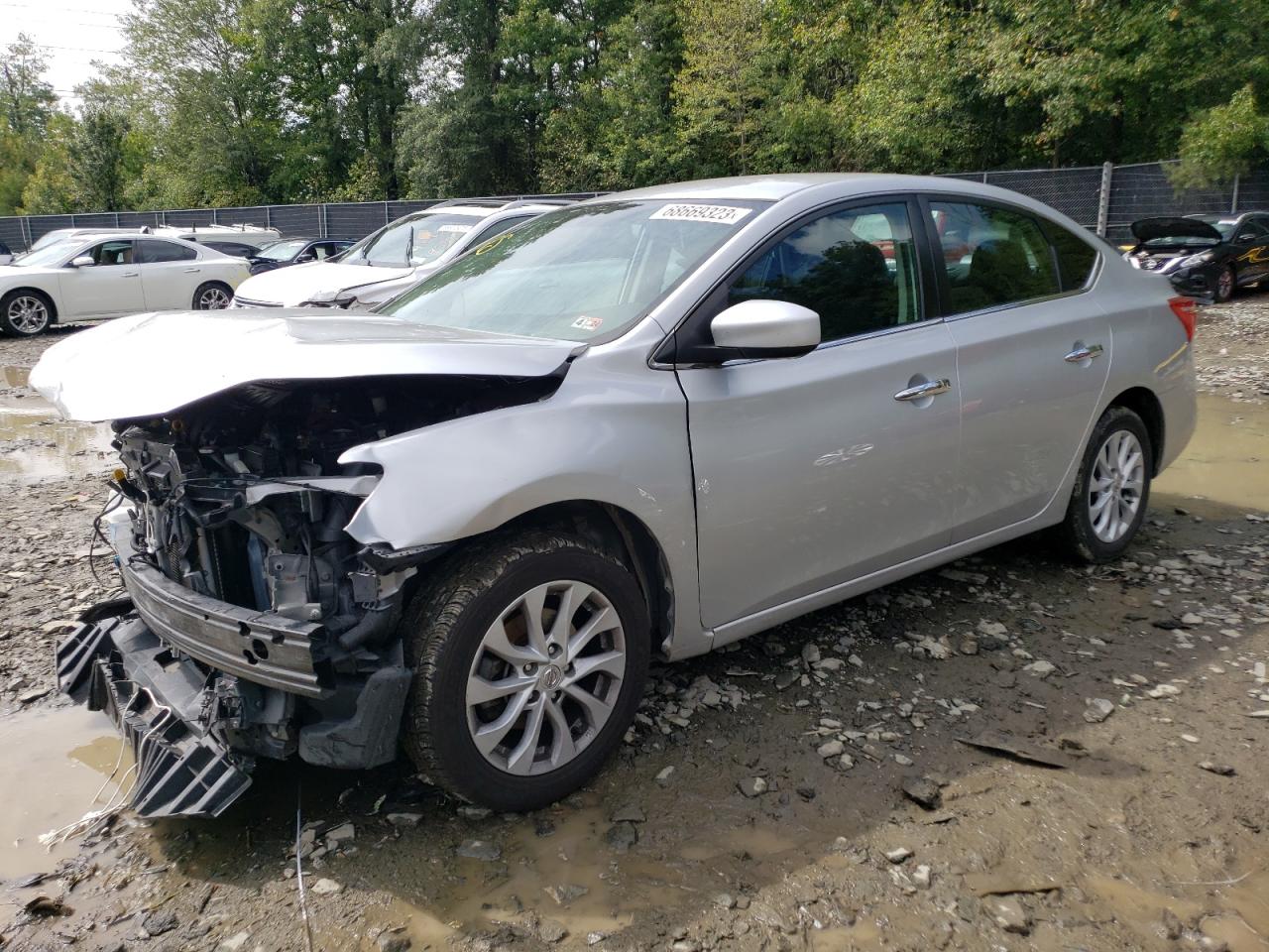 Obraz 1 z 2019 NISSAN SENTRA S 2019 z VIN 3N1AB7AP5KY455036
