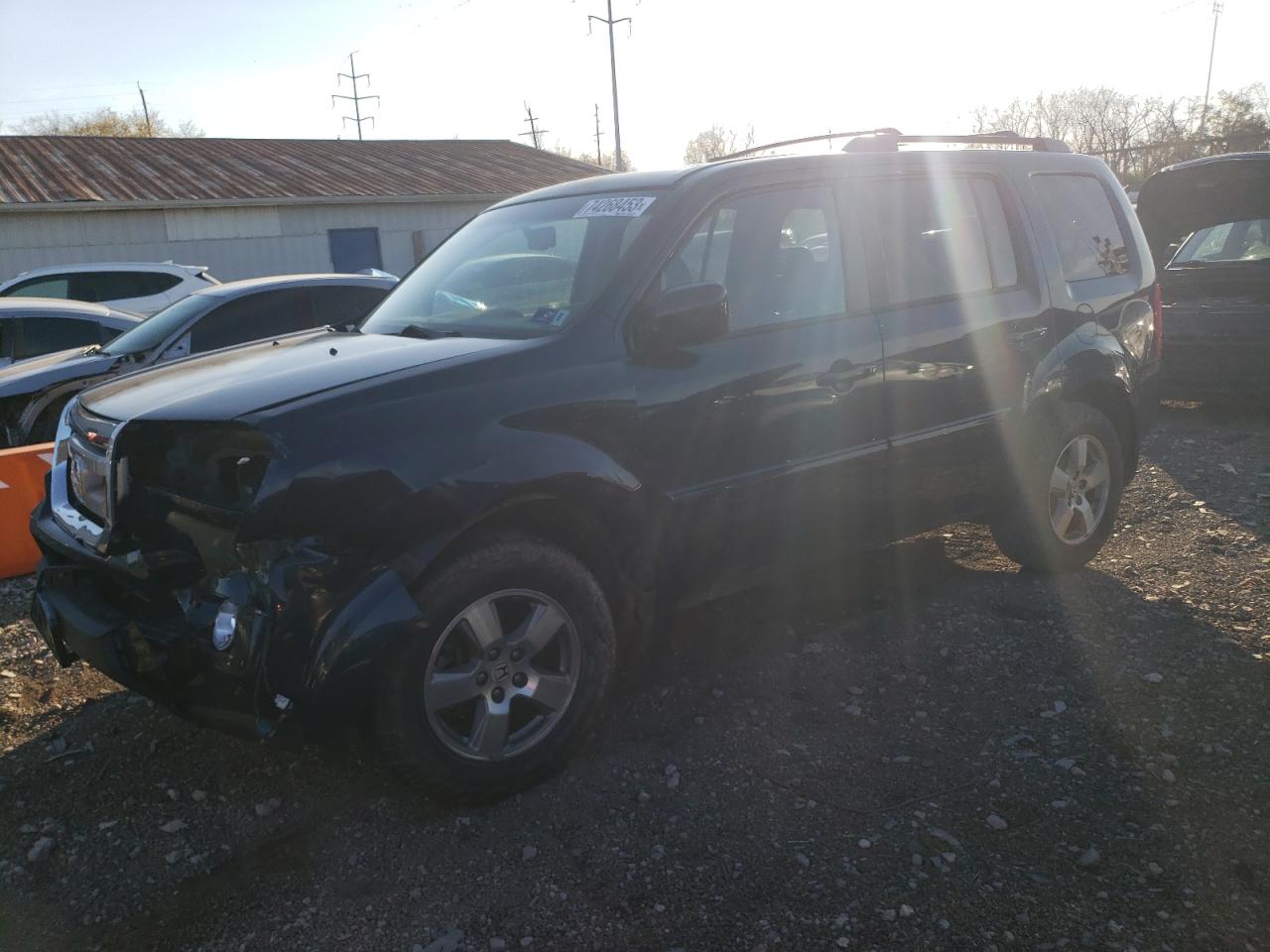 Изображение 1 2011 HONDA PILOT EXL 2011 с VIN 5FNYF4H60BB027222
