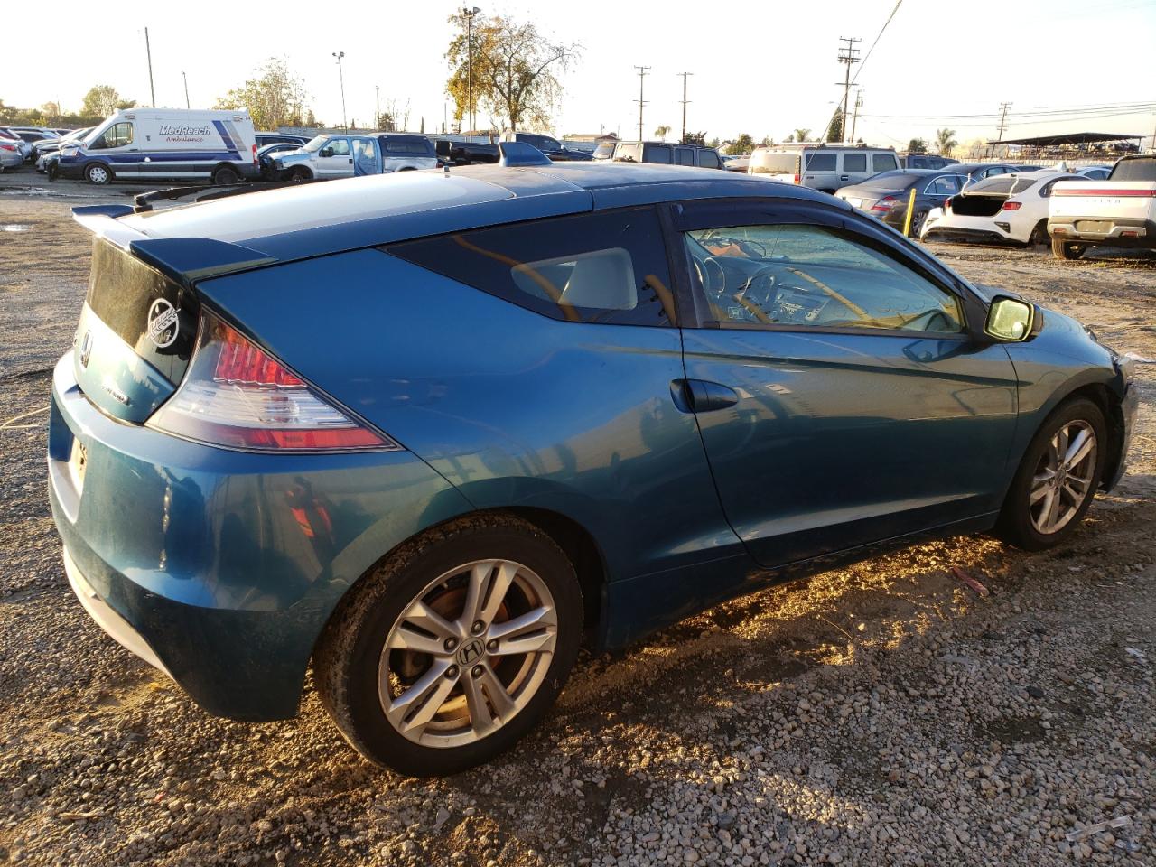 Image 3 of 2012 HONDA CR-Z EX 2012 with VIN JHMZF1C64CS002790