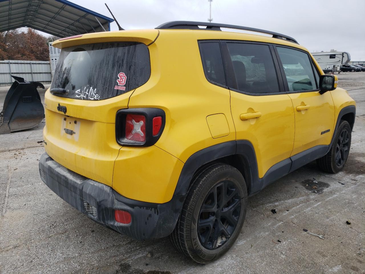 Image 3 of 2017 JEEP RENEGADE LATITUDE 2017 with VIN ZACCJBBB5HPE61785