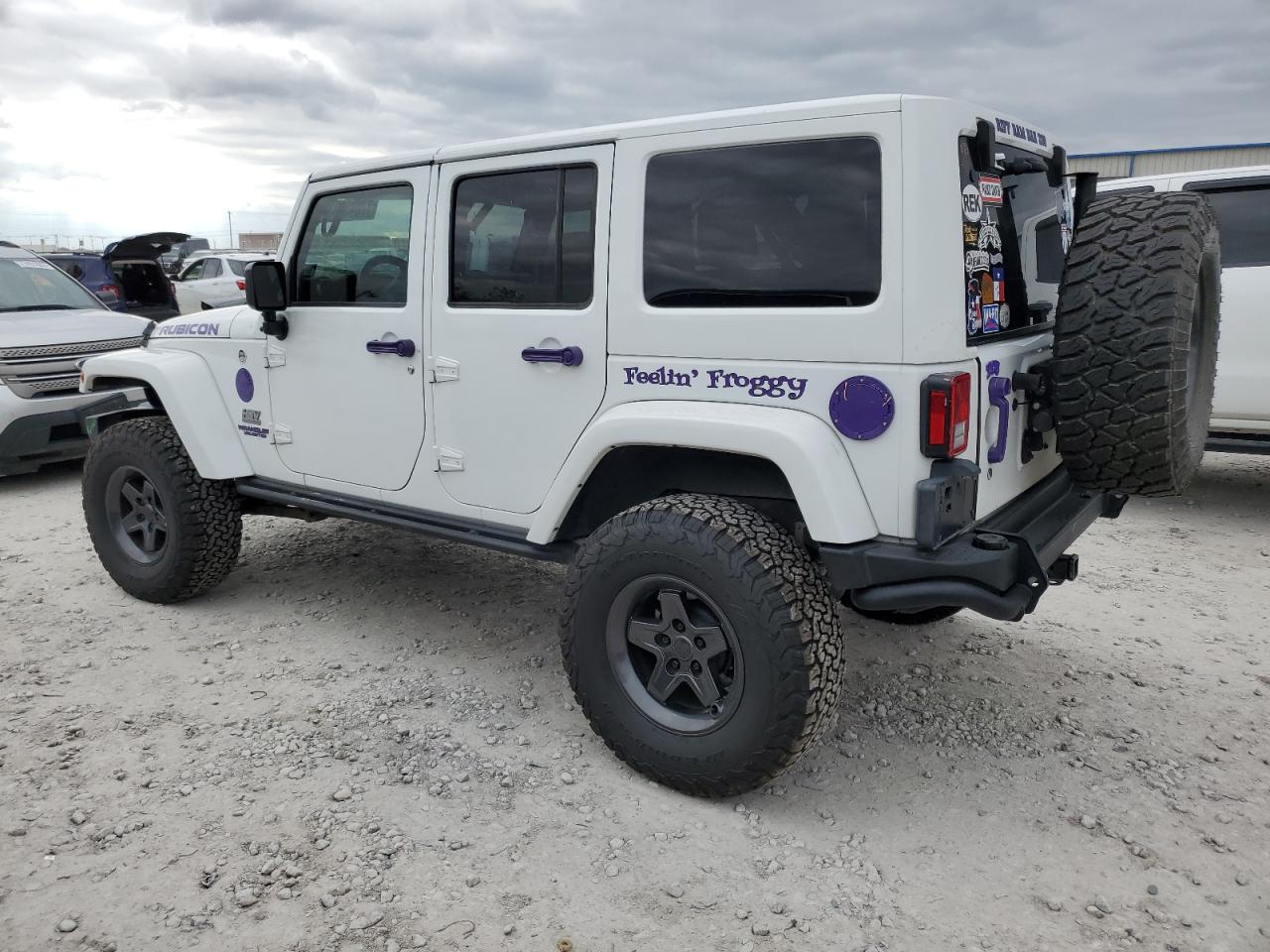 Image 2 of 2016 JEEP WRANGLER UNLIMITED RUBICON 2016 with VIN 1C4BJWFG3GL187580