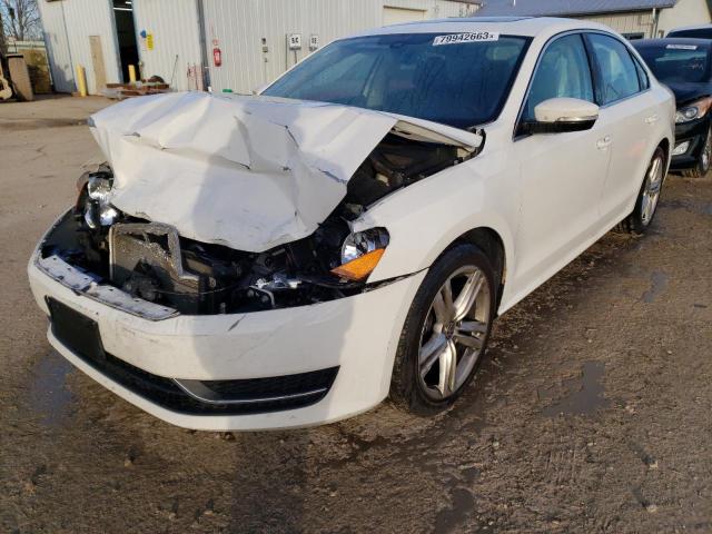 Image 1 of 2014 VOLKSWAGEN PASSAT SE 2014 with VIN 1VWBH7A35EC019455