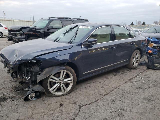 Image 1 of 2014 VOLKSWAGEN PASSAT SEL 2014 with VIN 1VWCN7A37EC079766