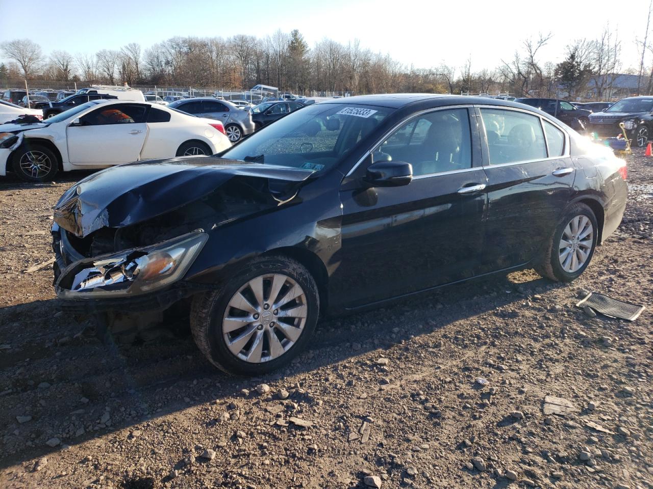 Image 1 of 2014 HONDA ACCORD EXL 2014 with VIN 1HGCR2F85EA214867