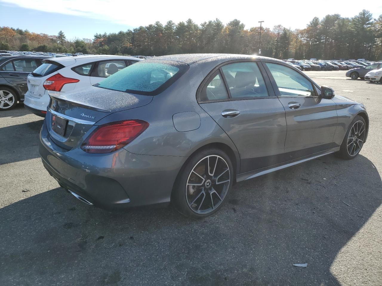 Image 3 of 2019 MERCEDES-BENZ C 300 4MATIC 2019 with VIN 55SWF8EBXKU286802