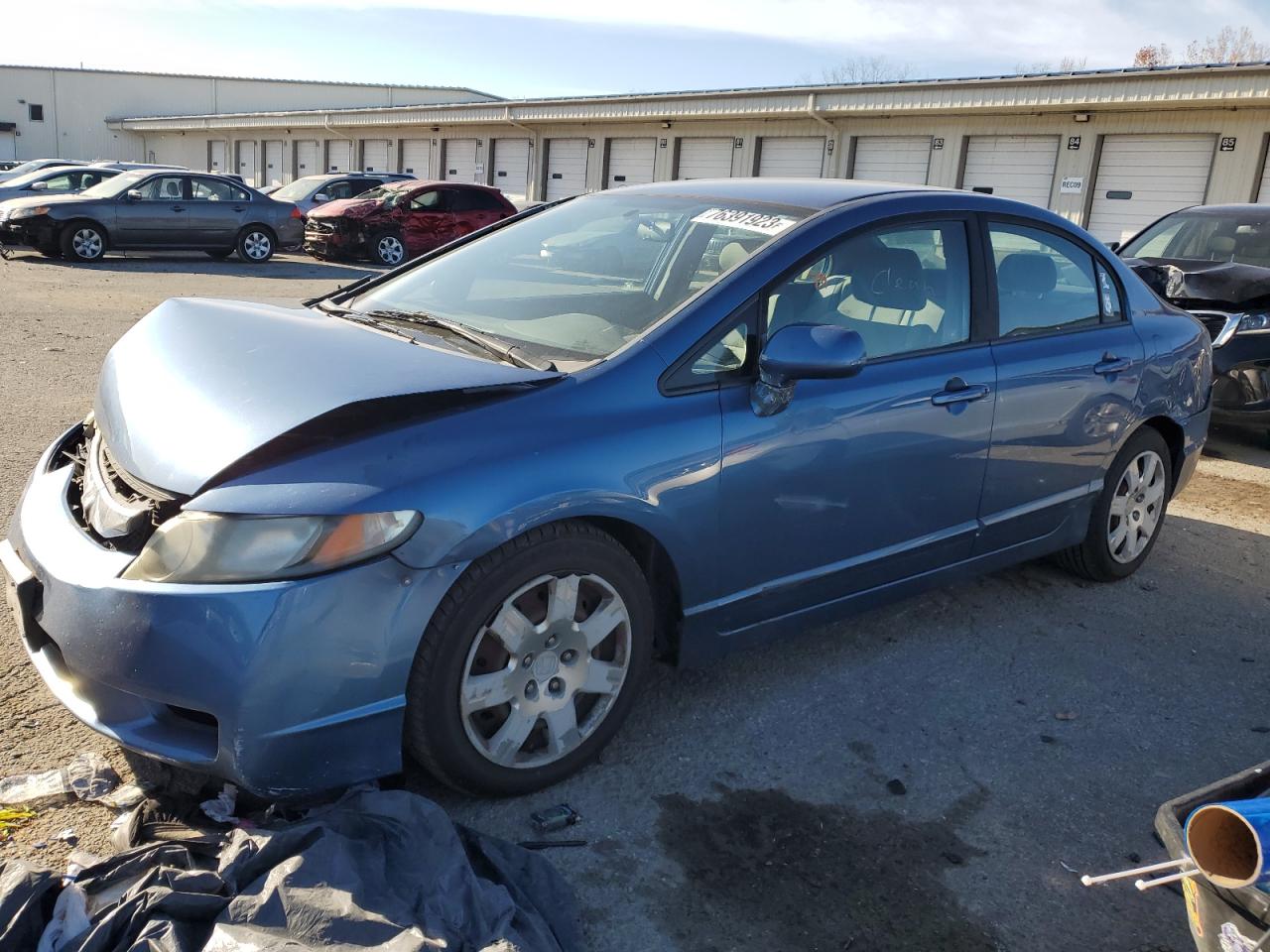 Image 1 of 2010 HONDA CIVIC LX 2010 with VIN 19XFA1F50AE042872