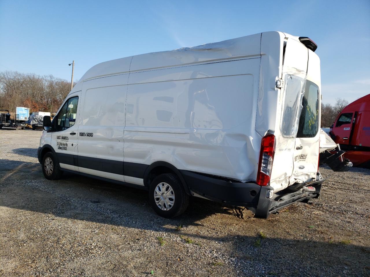 Image 2 of 2020 FORD TRANSIT T-250 2020 with VIN 1FTBR3X88LKA04897
