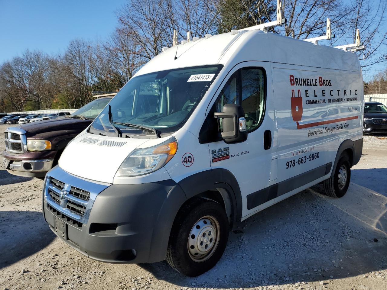 2016 RAM PROMASTER 2500 2500 HIGH 2016 image