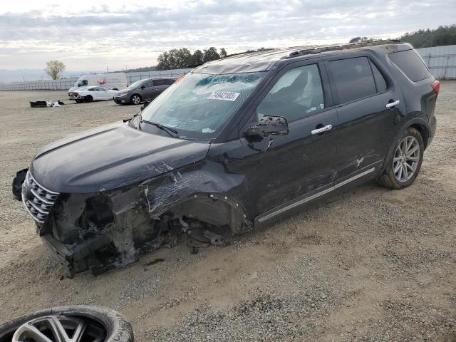 Image 1 of 2016 FORD EXPLORER LIMITED 2016 with VIN 1FM5K7F81GGC13896