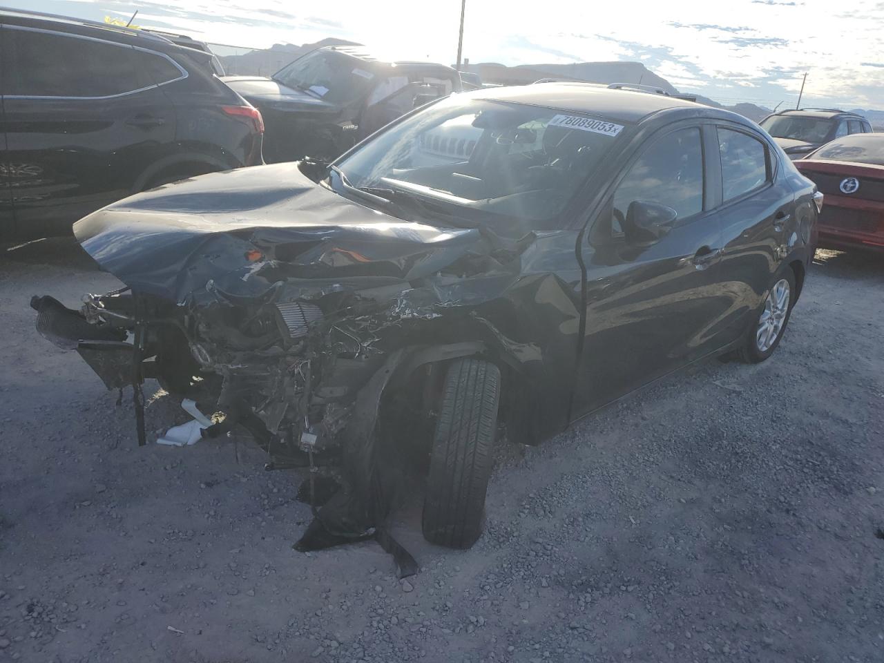 Image 1 of 2017 TOYOTA YARIS IA  2017 with VIN 3MYDLBYV8HY177516