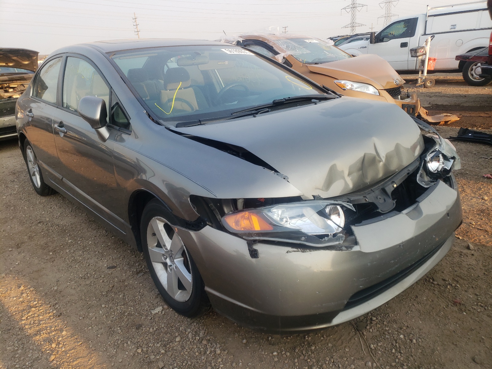 Obraz 1 z 2006 HONDA CIVIC EX 2006 z VIN 1HGFA16806L127317