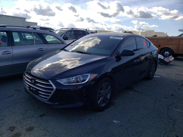 Image 1 of 2018 HYUNDAI ELANTRA SEL 2018 with VIN 5NPD84LF7JH294292