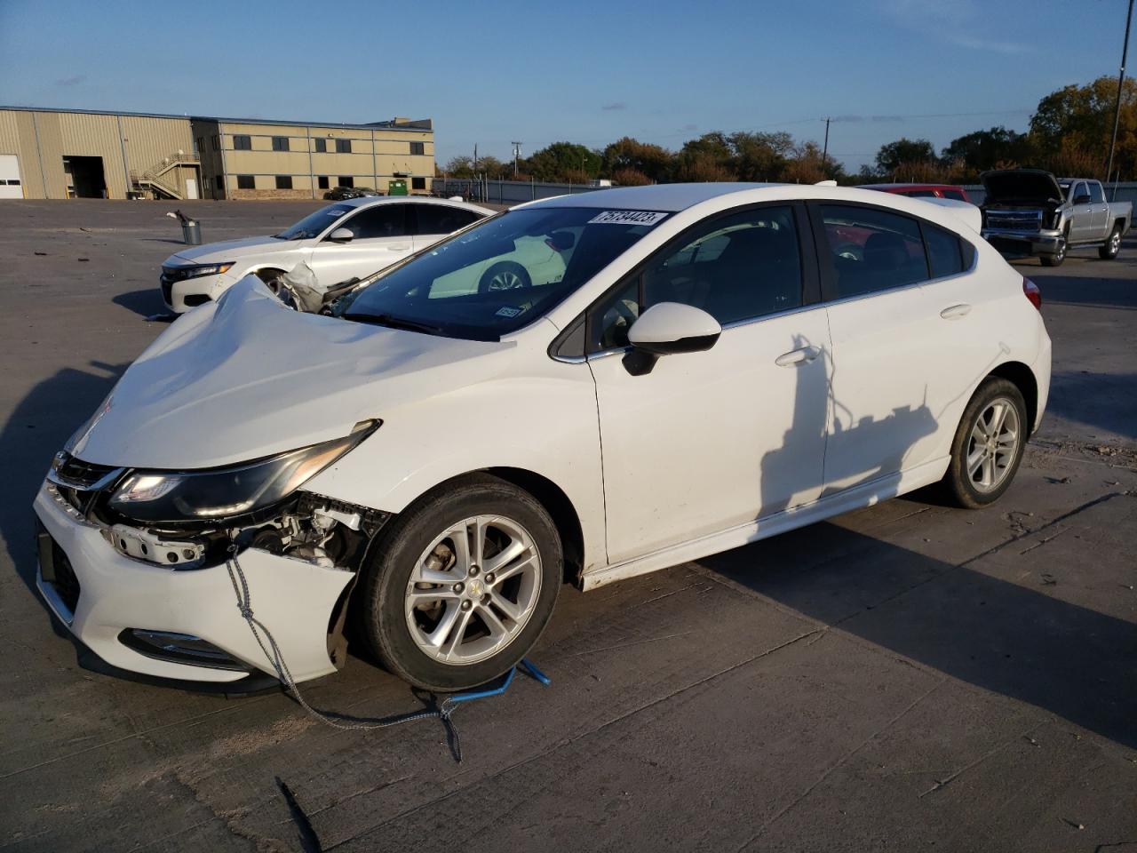 Image 1 of 2017 CHEVROLET CRUZE LT 2017 with VIN 3G1BE6SMXHS524489
