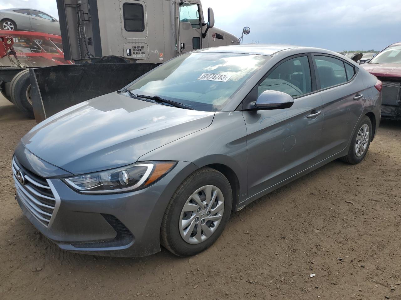 Obraz 1 z 2018 HYUNDAI ELANTRA SE 2018 z VIN KMHD74LF1JU606742