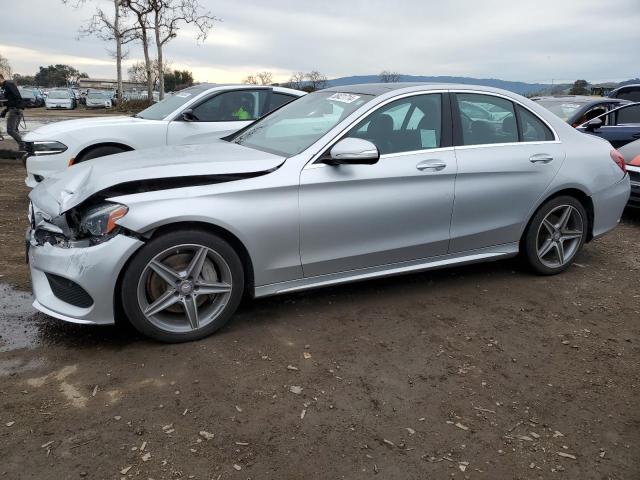 Image 1 of 2015 MERCEDES-BENZ C 300 4MATIC 2015 with VIN 55SWF4KB5FU029596