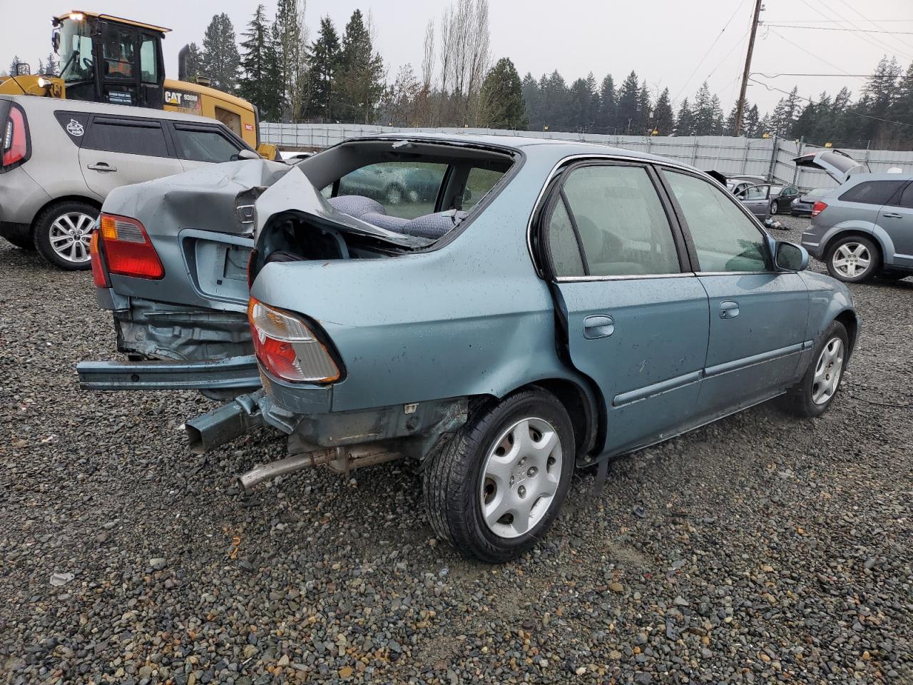 Изображение 3 1999 HONDA CIVIC EX 1999 с VIN 2HGEJ8648XH587437