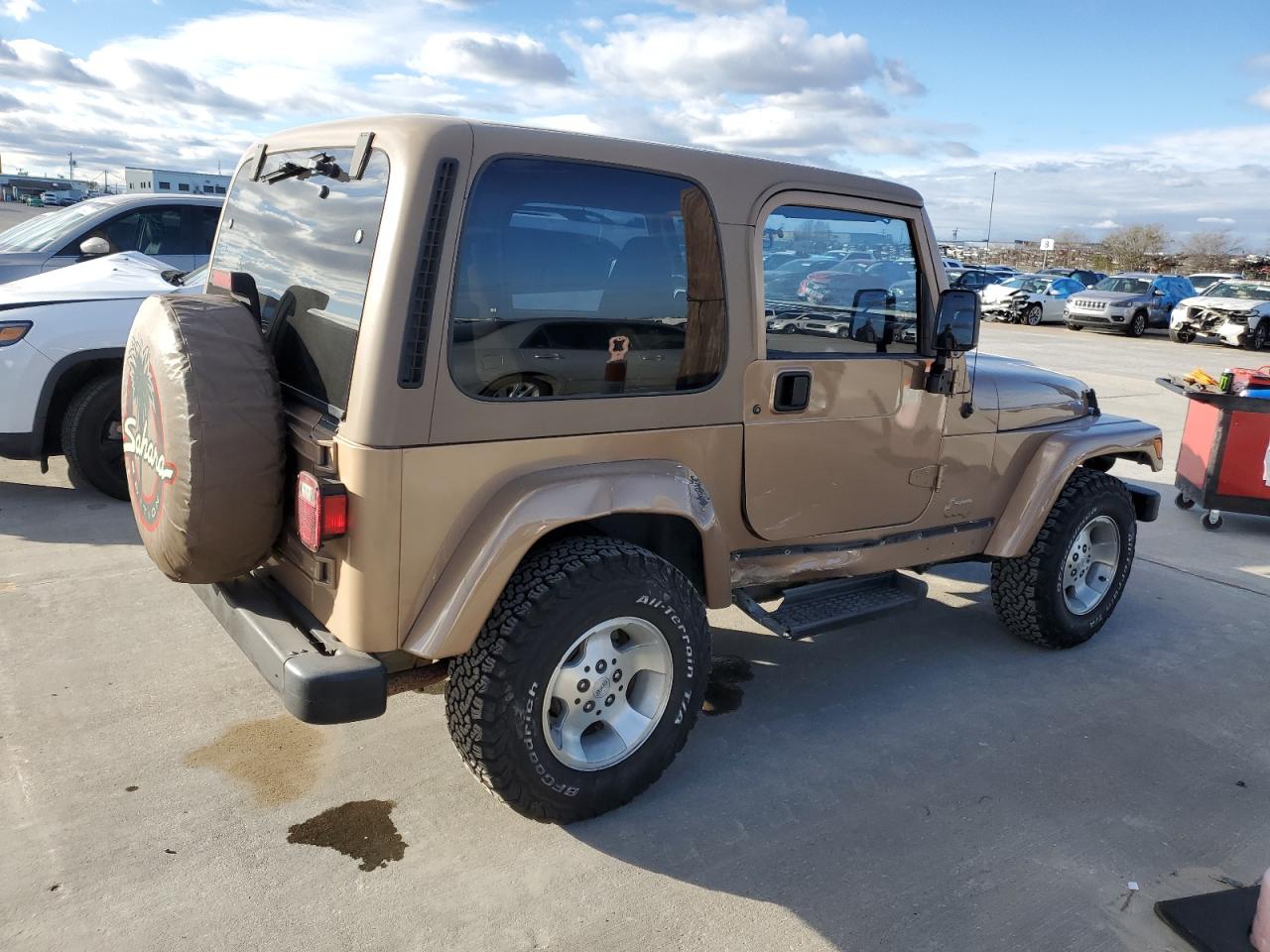 Изображение 3 2000 JEEP WRANGLER / TJ SAHARA 2000 с VIN 1J4FA59S1YP717965