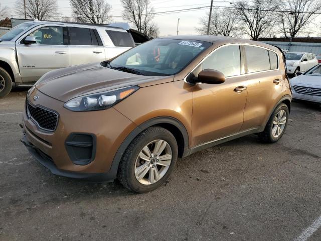 Image 1 of 2017 KIA SPORTAGE LX 2017 with VIN KNDPM3AC1H7164468