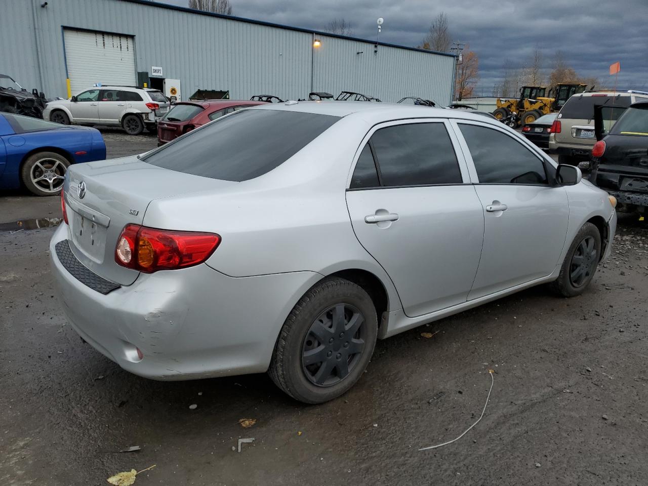 Image 3 of 2009 TOYOTA COROLLA BASE 2009 with VIN 1NXBU40E09Z011114