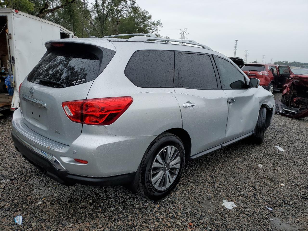Image 3 of 2017 NISSAN PATHFINDER S 2017 with VIN 5N1DR2MN0HC618479