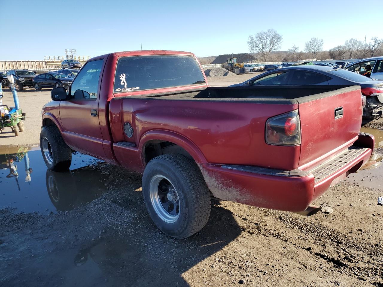 Image 2 of 1996 CHEVROLET S TRUCK S10 1996 with VIN 1GCDT14W4T8211902