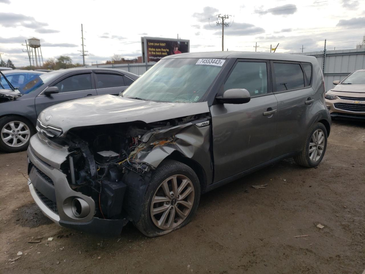 Image 1 of 2018 KIA SOUL + 2018 with VIN KNDJP3A52J7507194