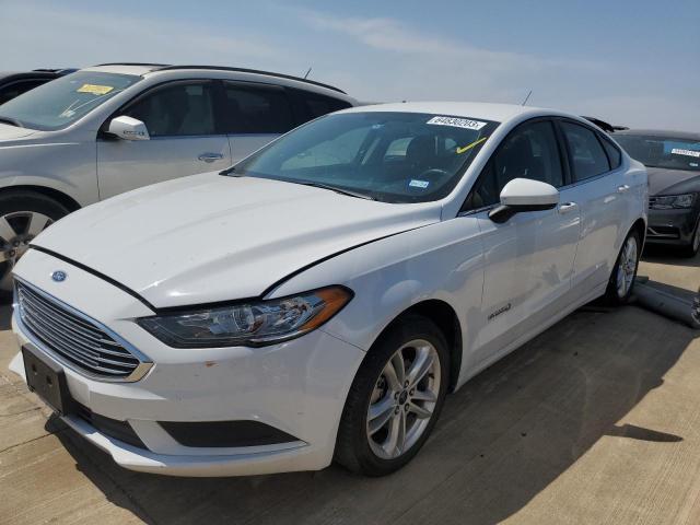 Изображение 1 2018 FORD FUSION SE HYBRID 2018 с VIN 3FA6P0LU6JR109283