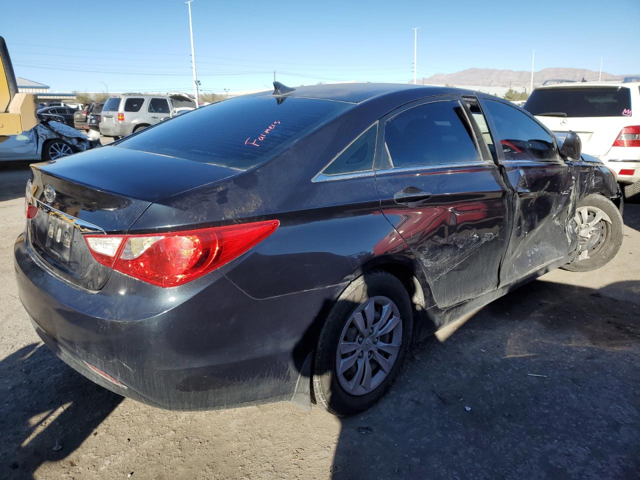 Image 3 of 2011 HYUNDAI SONATA GLS 2011 with VIN 5NPEB4AC4BH163384
