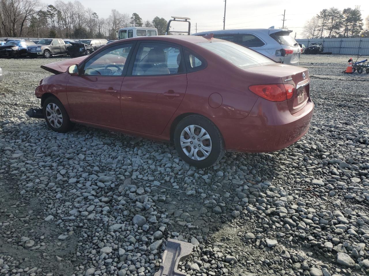 Изображение 2 2010 HYUNDAI ELANTRA BLUE 2010 с VIN KMHDU4ADXAU017439