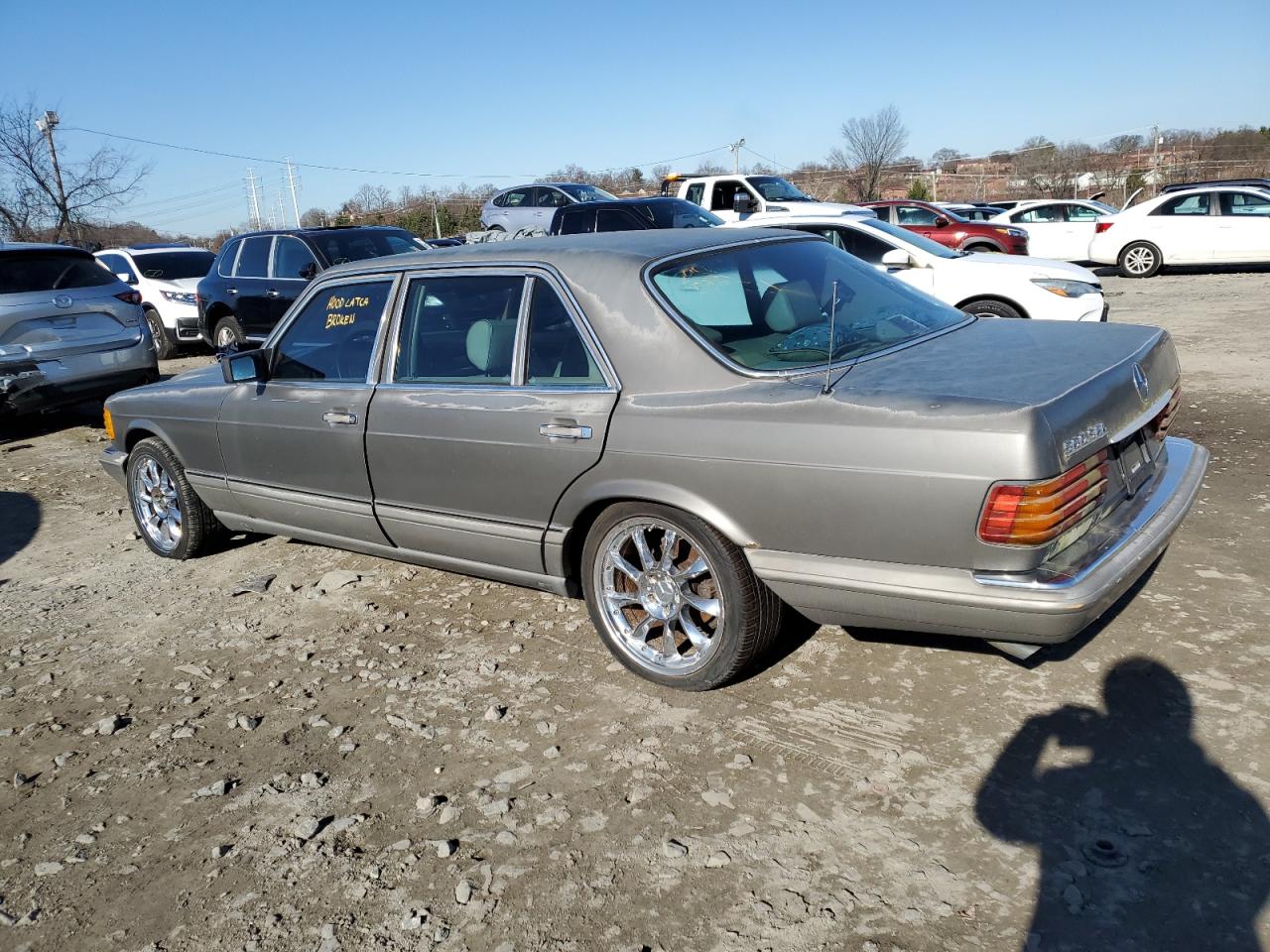 Image 2 of 1990 MERCEDES-BENZ 560 SEL 1990 with VIN WDBCA39E5LA531735