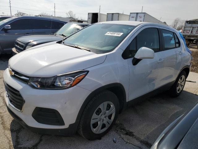 Image 1 of 2018 CHEVROLET TRAX LS 2018 with VIN 3GNCJKSB2JL371712
