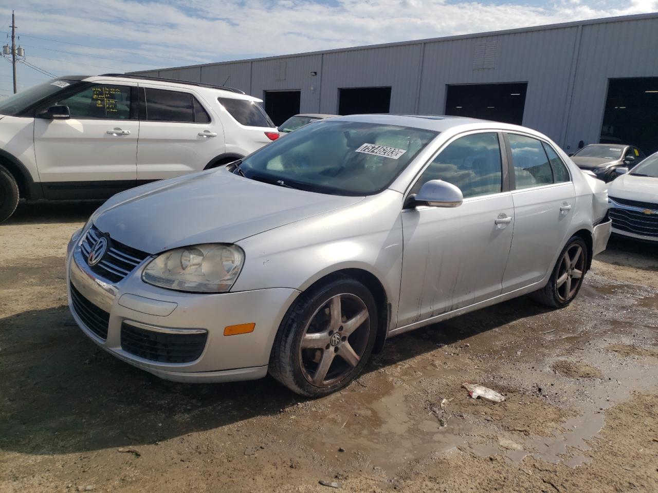 Image 1 of 2008 VOLKSWAGEN JETTA SE 2008 with VIN 3VWRZ71K28M038499