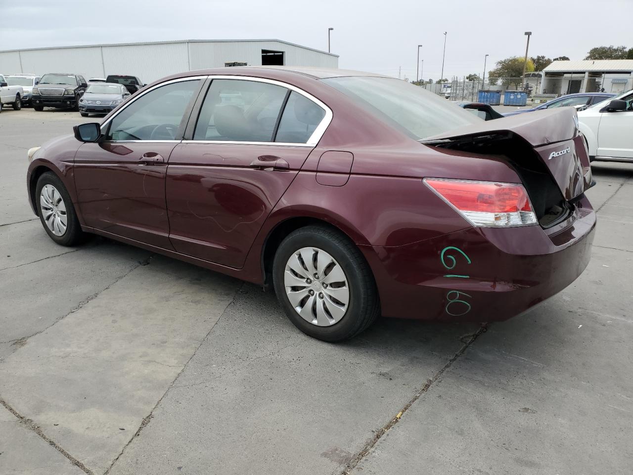 Image 2 of 2010 HONDA ACCORD LX 2010 with VIN 1HGCP2F33AA073656